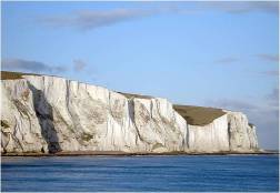 The White Cliffs of Dover: created by coccolithophores.